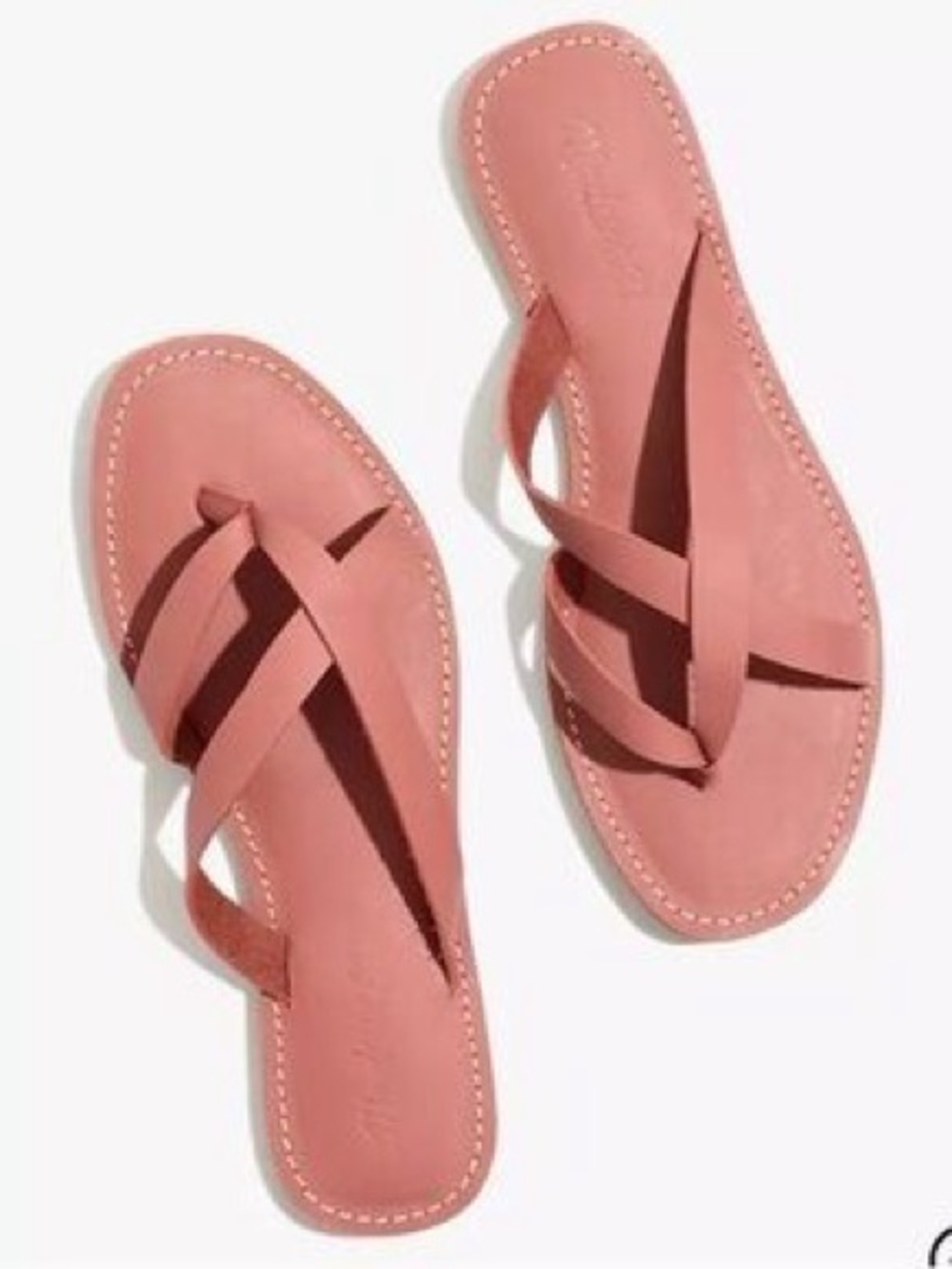 NEW Madewell The Boardwalk Risa Flip Flop in Rose Dust